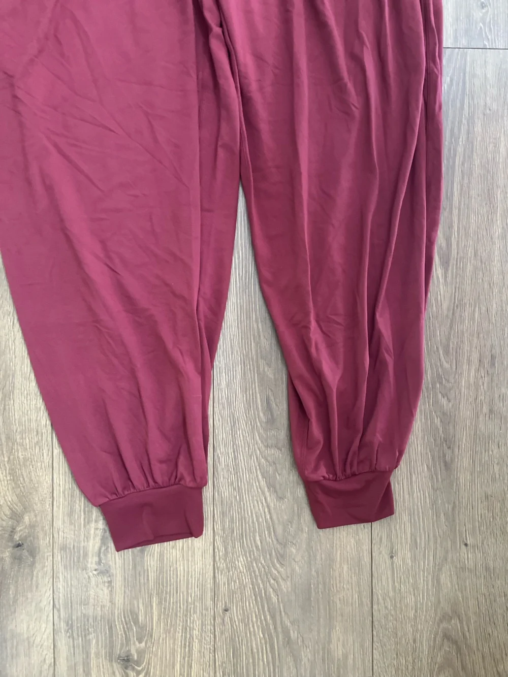 NWT Lululemon Rulu Drapey Oversized High Rise Jogger Burgundy Bay